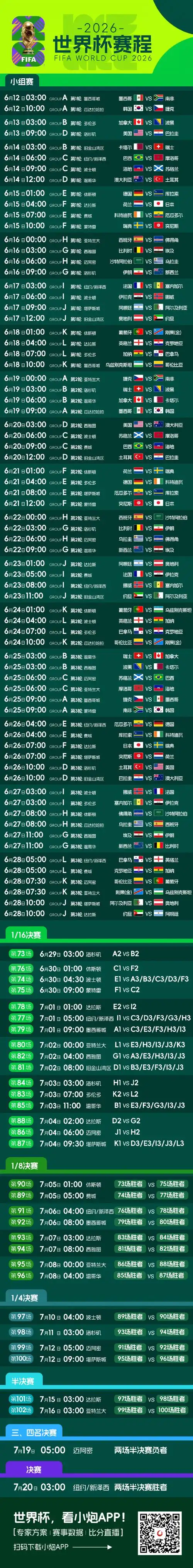 世界杯倒计时！2026美加墨赛场前瞻：中国球迷必看赛程与焦点对决